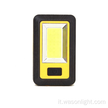 Wason gommatizzati mini luci di lavoro ricaricabili ricaricabili meccanico ricaricabile luce portatile a LED di lavoro per la riparazione di auto da campeggio